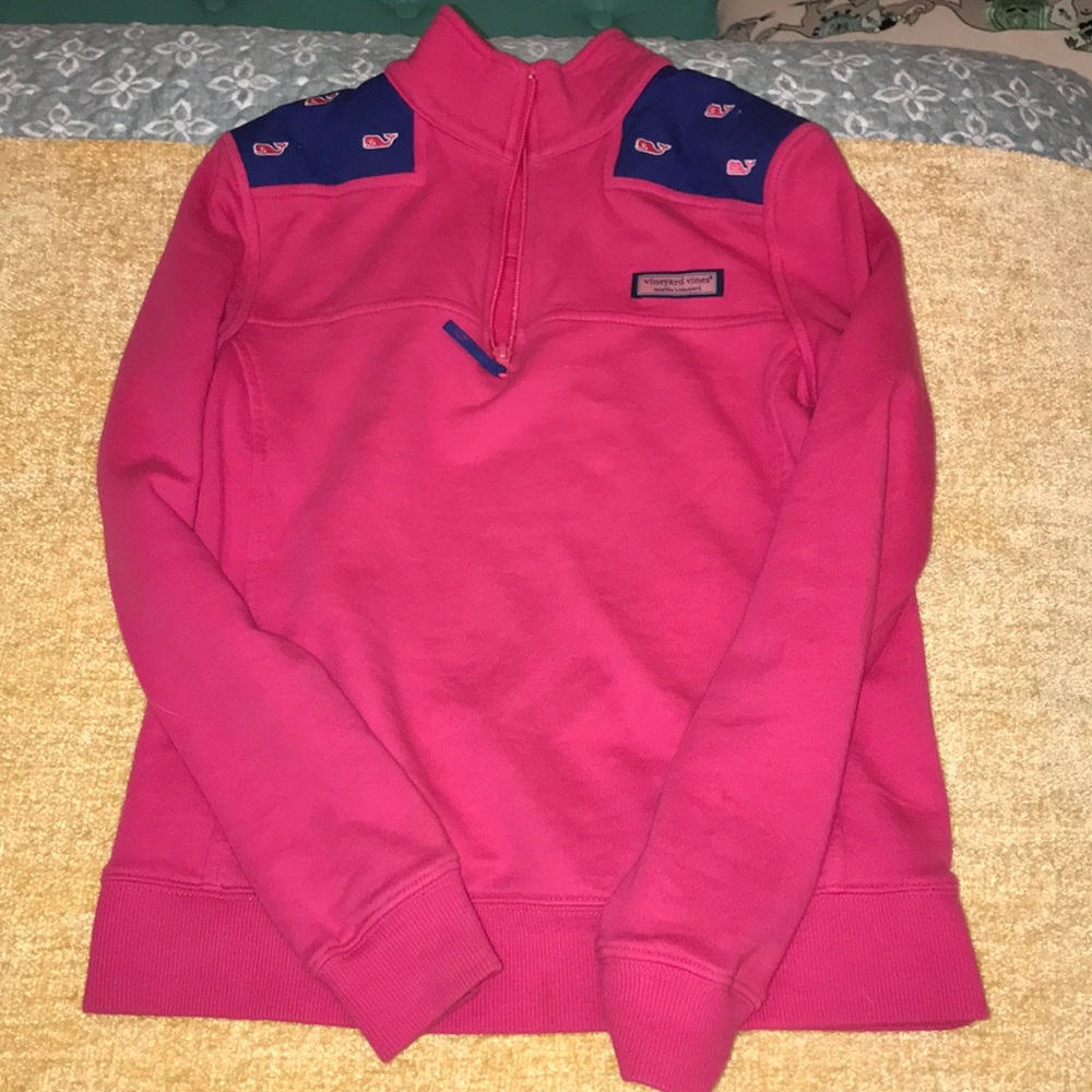 LIKE NEW Vineyard vines shep shirt with whales XXS